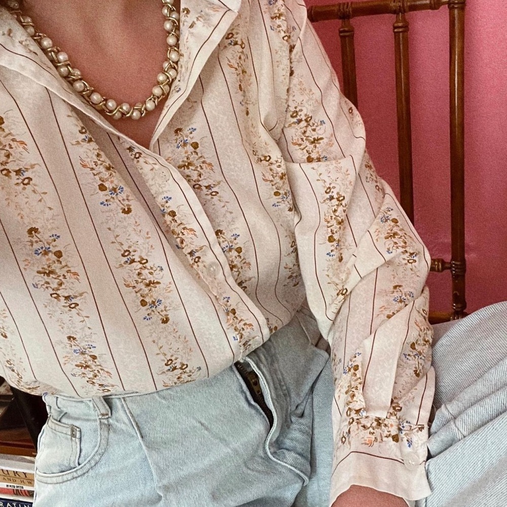 Vintage floral shirt